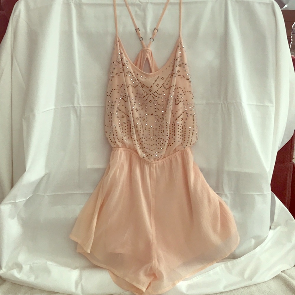 Pink studded Hollister jumper
